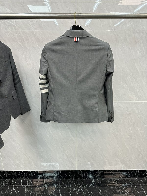 브라운 울 정장 세트 001-258757
