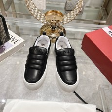 로저비비에 다이아몬드 버클 두꺼운 밑창 화이트 스니커즈 001-258920