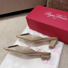 스퀘어 토 뮬 샌들 001-258988