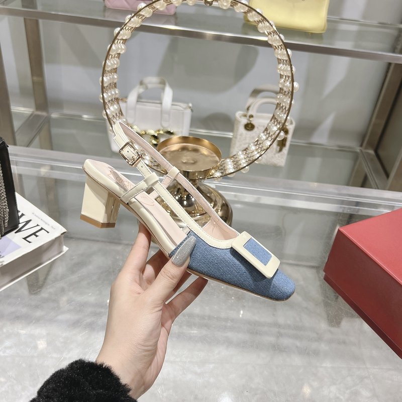 로저 비비에 스팅킹 컬러 샌들 001-259043