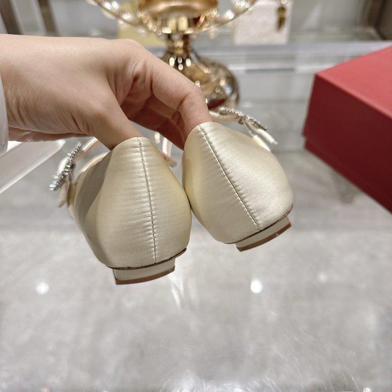 로저 비비에 원 스트랩 더블 버클 발레리나 슈즈 001-259102