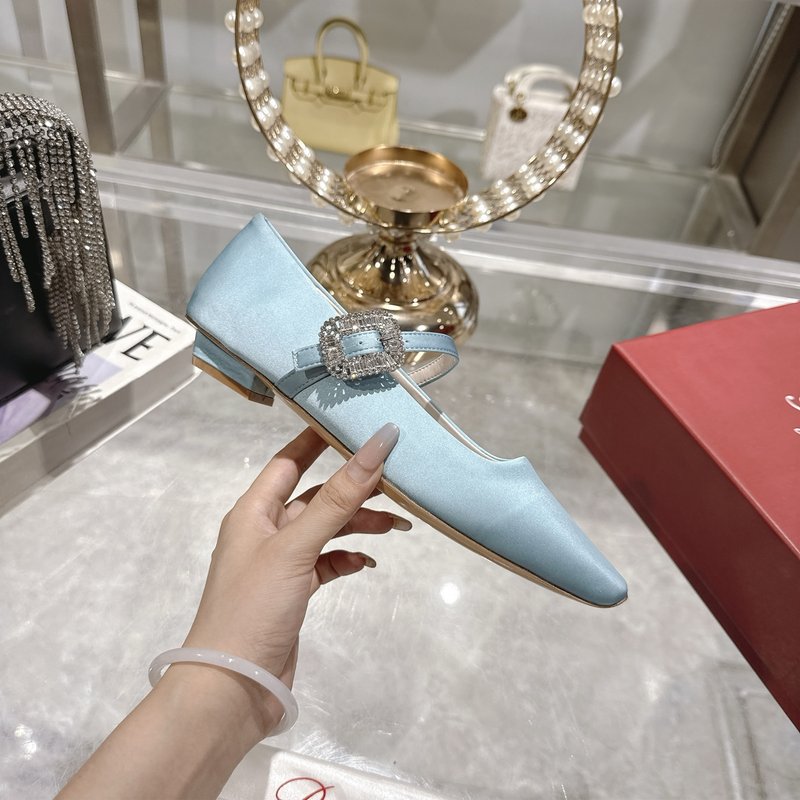 로저 비비에 더블 버클 메리제인 힐 001-259103