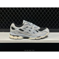 아식스 GEL-NYC 통기성 메쉬 빈티지 러닝화 001-259541