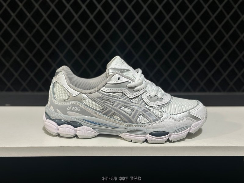 아식스 GEL-NYC 통기성 메쉬 빈티지 러닝화 001-259616