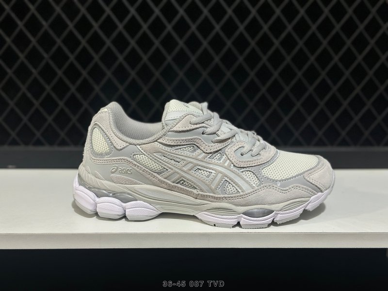 아식스 GEL-NYC 통기성 메쉬 빈티지 러닝화 001-259616