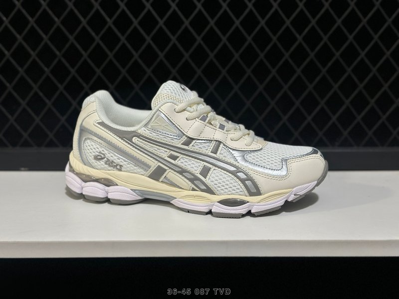아식스 GEL-NYC 통기성 메쉬 빈티지 러닝화 001-259638