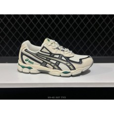 아식스 GEL-NYC 통기성 메쉬 빈티지 러닝화 001-259641
