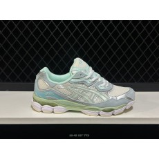 아식스 GEL-NYC 통기성 메쉬 빈티지 러닝화 001-259711