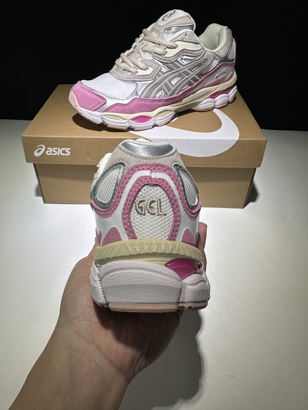 아식스 GEL-NYC 복고 쿠션 통기성 운동화 001-259936