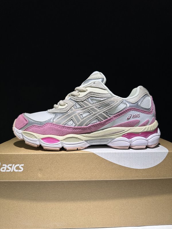 아식스 GEL-NYC 복고 쿠션 통기성 운동화 001-259936