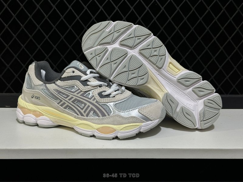 아식스 GEL-NYC 빈티지 스츠 캐주얼 슈즈 001-259989