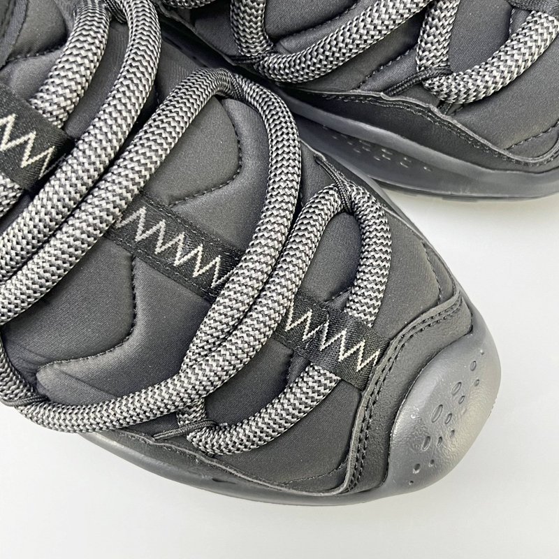 HOKA 남성용 블랙 하프 슬리퍼 면화 신발 001-260370