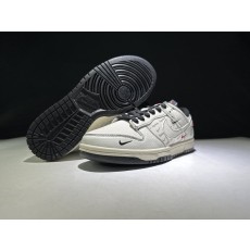 Supreme 콜라보 덩크 로우 캐주얼 스니커즈 001-260646
