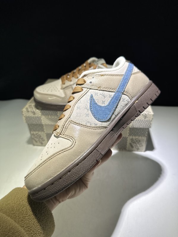 Supreme 콜라보 로우탑 캐주얼 스니커즈 001-260650
