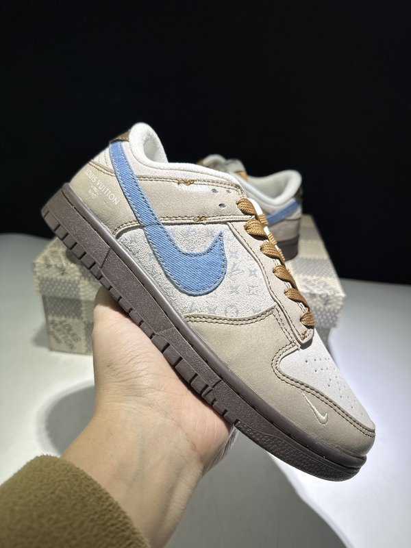 Supreme 콜라보 로우탑 캐주얼 스니커즈 001-260650