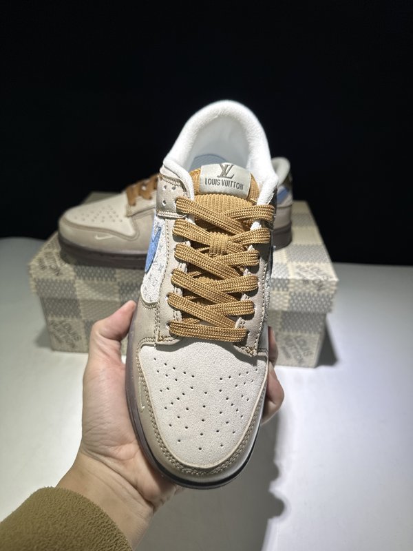 Supreme 콜라보 로우탑 캐주얼 스니커즈 001-260650