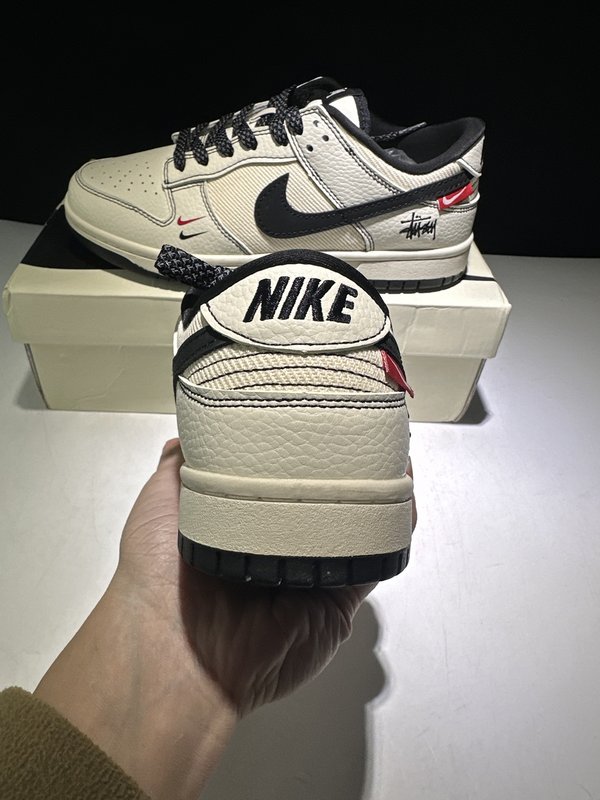Supreme 콜라보 덩크 로우 캐주얼 스니커즈 001-260651