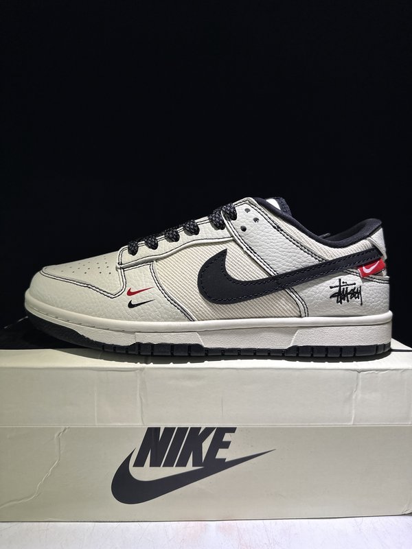 Supreme 콜라보 덩크 로우 캐주얼 스니커즈 001-260651