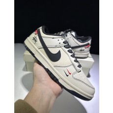 Supreme 콜라보 덩크 로우 캐주얼 스니커즈 001-260651