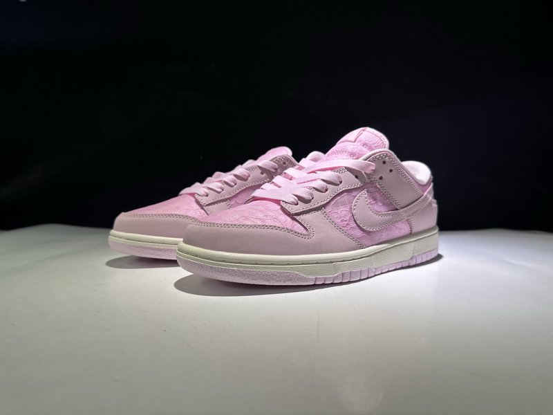 나이키 SB 덩크 로우 핑크 레이스 캐주얼 스니커즈 001-260857