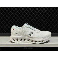 온 클라우드틸트 화이트 그레이 로우탑 러닝화 001-261182