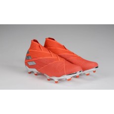 아디다스 레드 실버 무끈 하이탑 축구화 001-261337