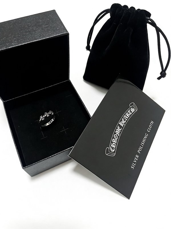 크롬하츠 입체 멀티크로스 반지 001-262246