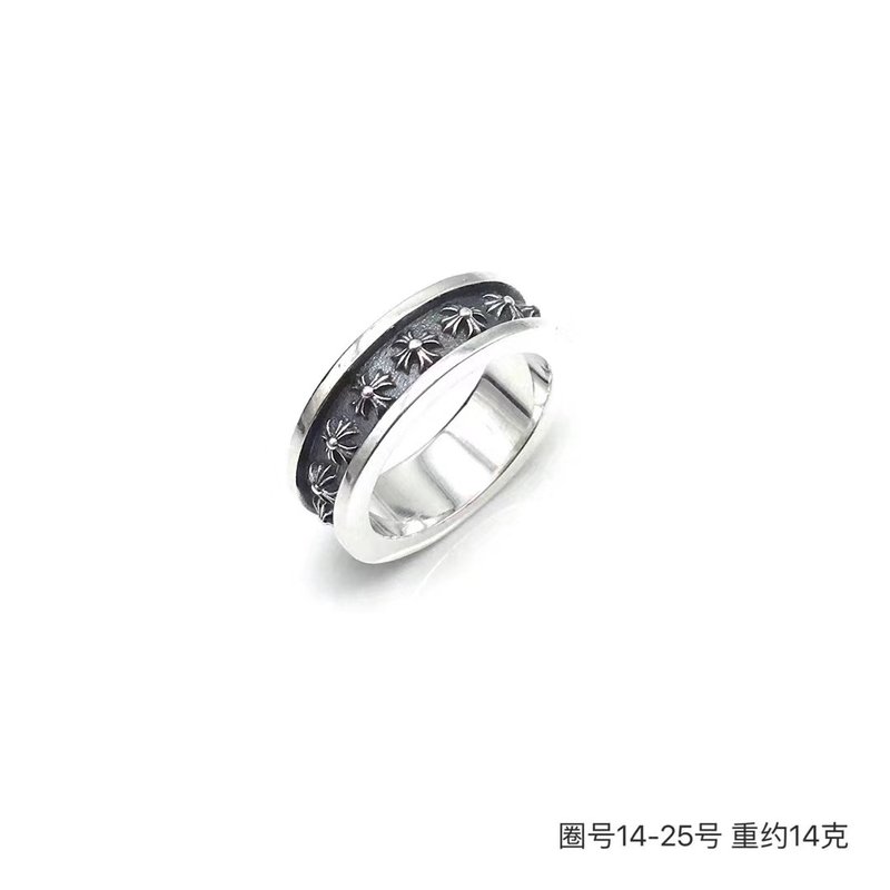 크롬하츠 풀크로스 반지 남녀공용 001-262260