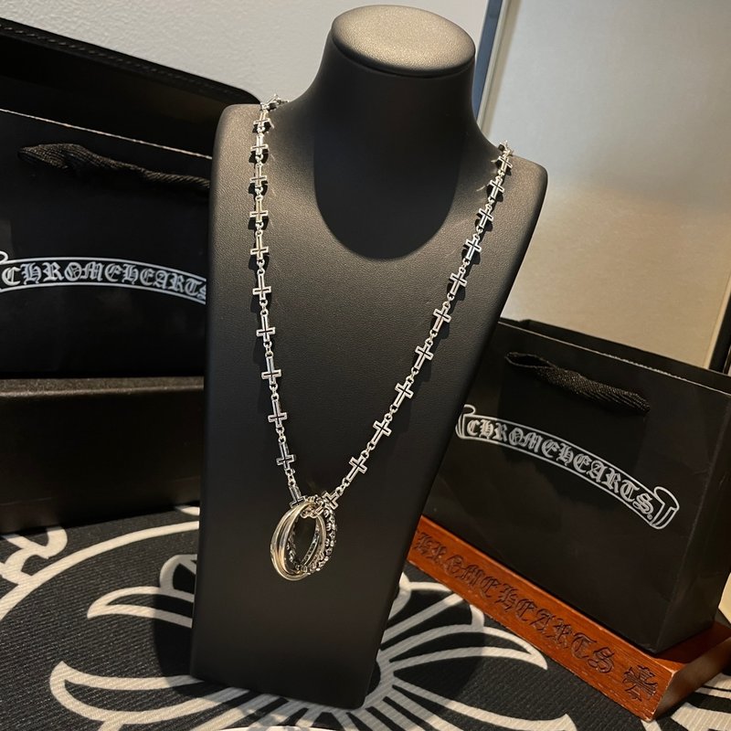 Chrome Hearts 크로스 반지 펜던트 001-262281