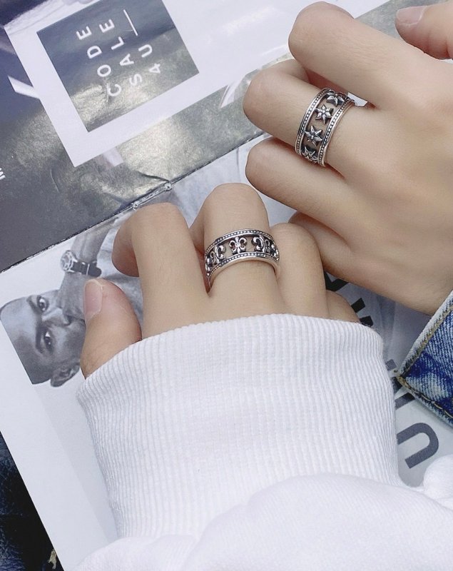 Chrome Hearts 클래식 빈티지 오픈 링 001-262291