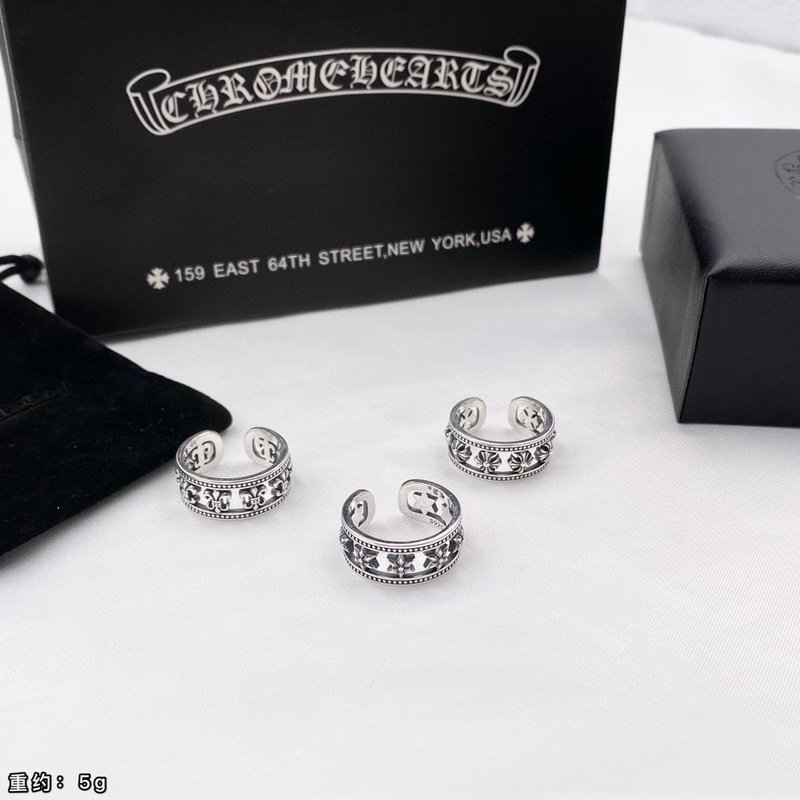 Chrome Hearts 클래식 빈티지 오픈 링 001-262291