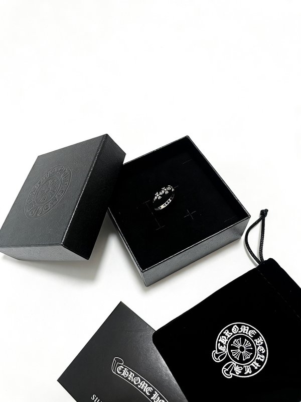 크롬하츠 입체 멀티 크로스 링 001-262303