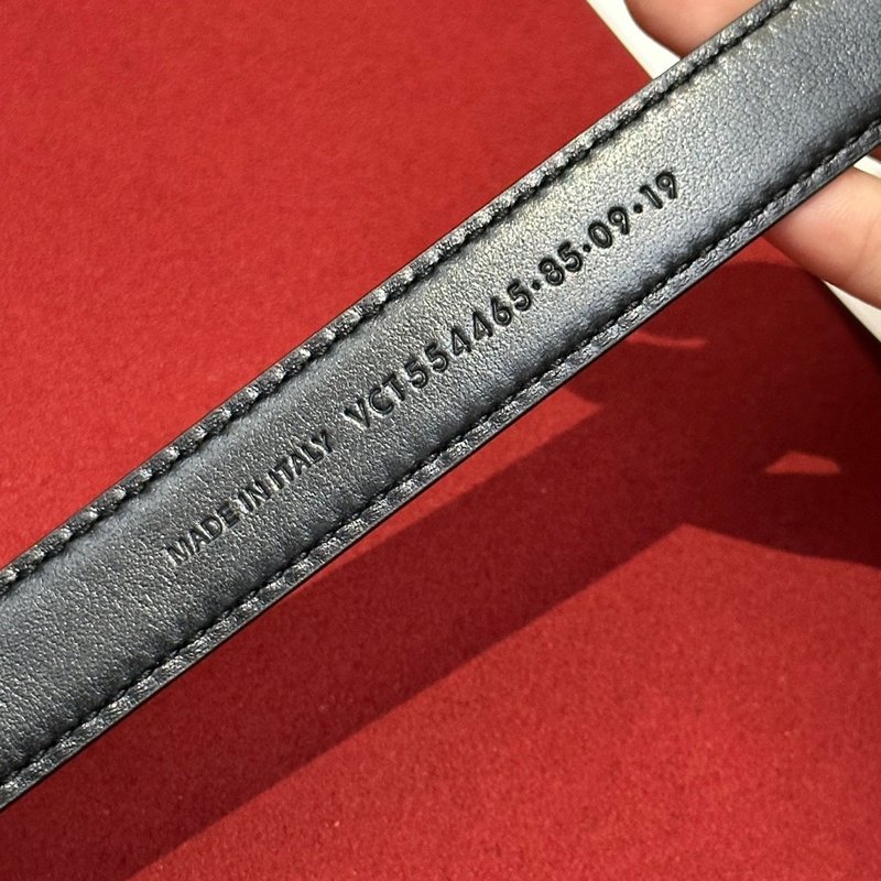 YSL 생로랑 여성용 빈티지 금속 버클 벨트 001-262372