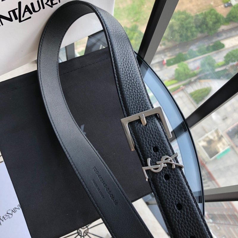 YSL 생로랑 3.0cm 여성용 빈티지 금속 벨트 001-262380