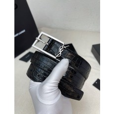 생로랑 YSL 클래식 여성 가죽 벨트 001-262396