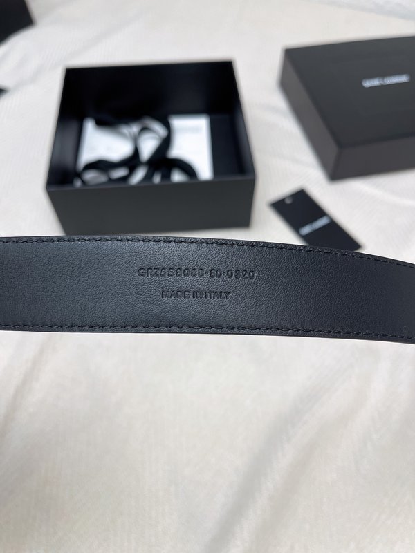 생로랑 YSL 클래식 여성 벨트 블랙 001-262397