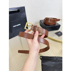 생로랑 여성 가죽 벨트 001-262403