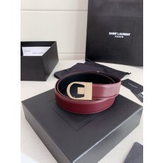 생로랑 여성 가죽 벨트 001-262415
