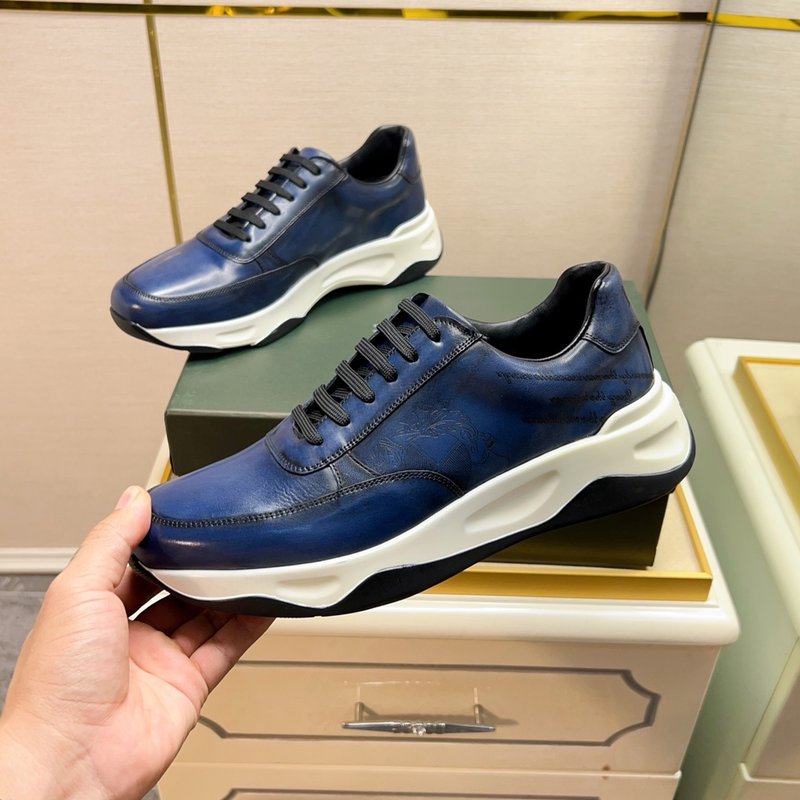 Berluti 벨루티 남성 수제 가죽 스니커즈 001-262468