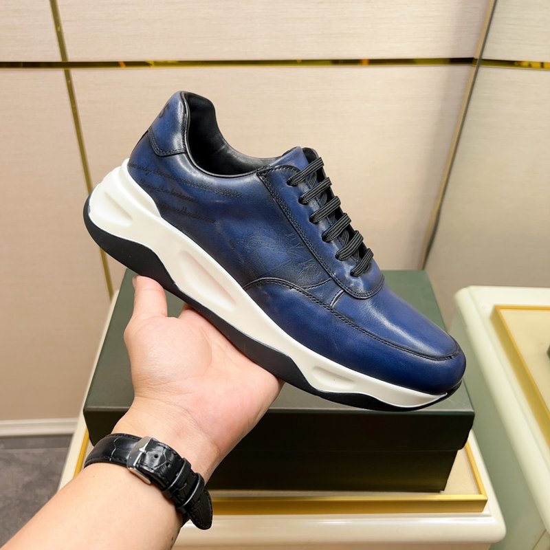 Berluti 벨루티 남성 수제 가죽 스니커즈 001-262468