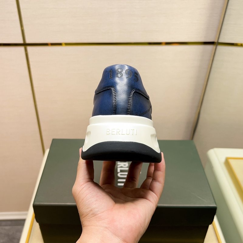 Berluti 벨루티 남성 수제 가죽 스니커즈 001-262468