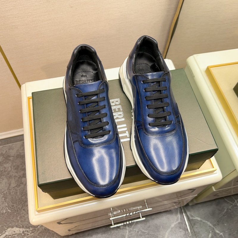Berluti 벨루티 남성 수제 가죽 스니커즈 001-262468