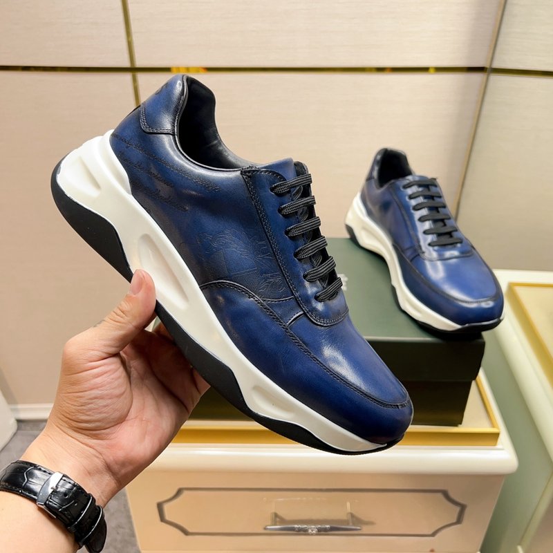 Berluti 벨루티 남성 수제 가죽 스니커즈 001-262468