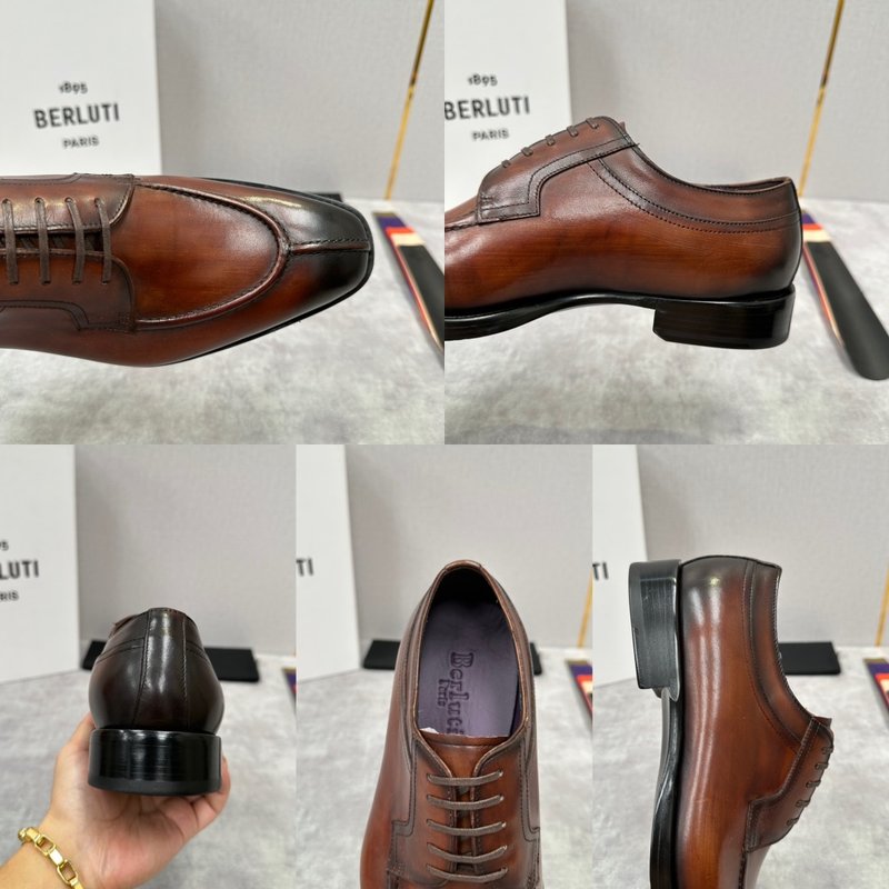 벨루티 남성 수제 염색 정장 구두 001-262479