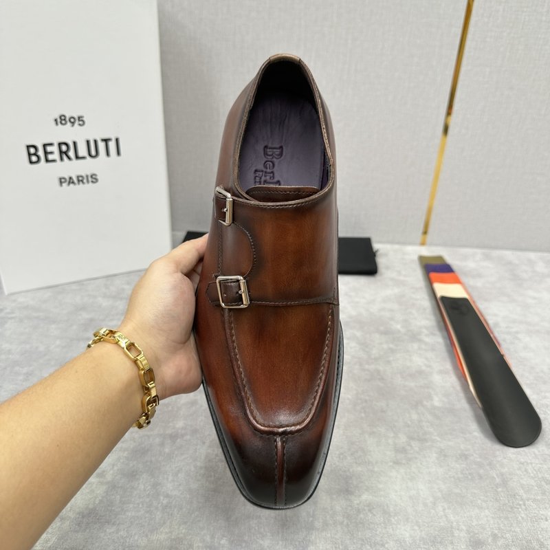 Berluti 벨루티 남성 수제 염색 정장 구두 001-262481