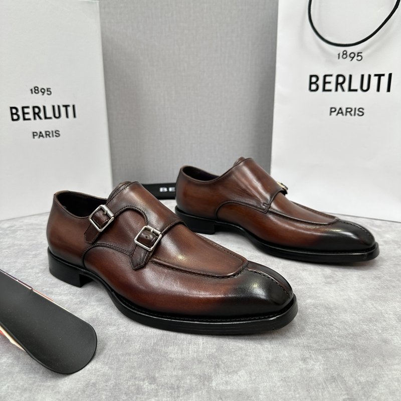 Berluti 벨루티 남성 수제 염색 정장 구두 001-262481
