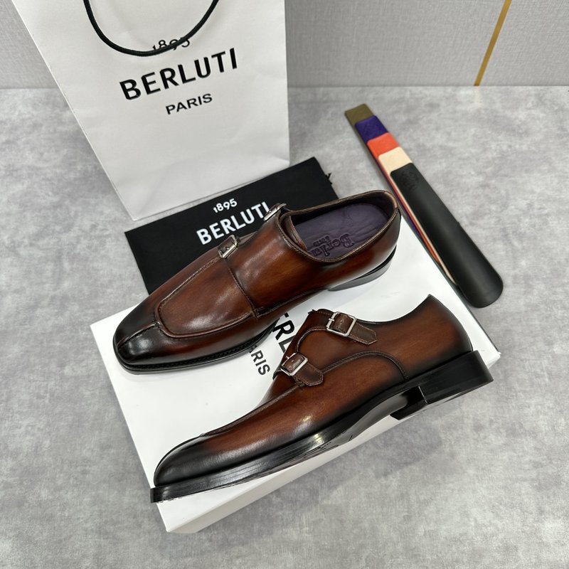 Berluti 벨루티 남성 수제 염색 정장 구두 001-262481