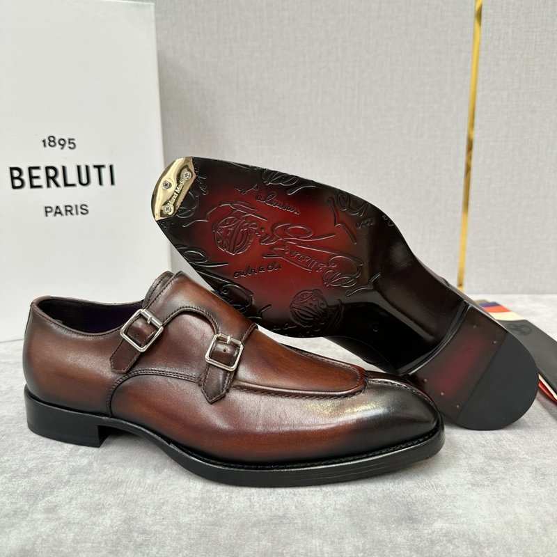 Berluti 벨루티 남성 수제 염색 정장 구두 001-262481
