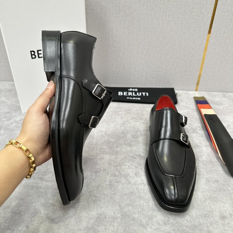 벨루티 남성 수제 염색 정장 구두 001-262482