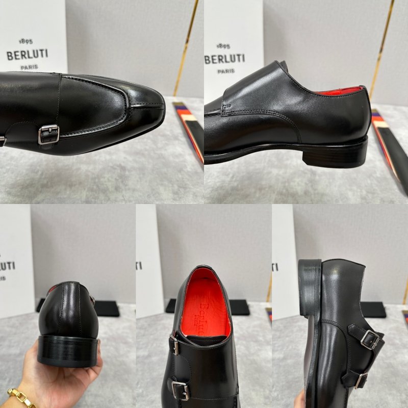 벨루티 남성 수제 염색 정장 구두 001-262482